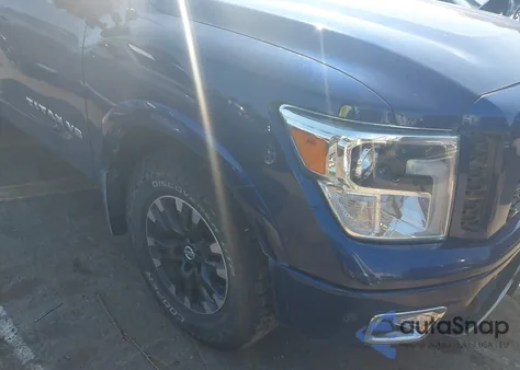 2018 Nissan Titan Pro-4X from USA, damaged, VIN 1N6AA1E55JN530834